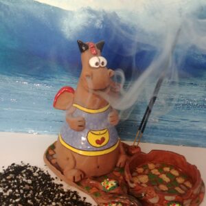 Dragoncito flameante